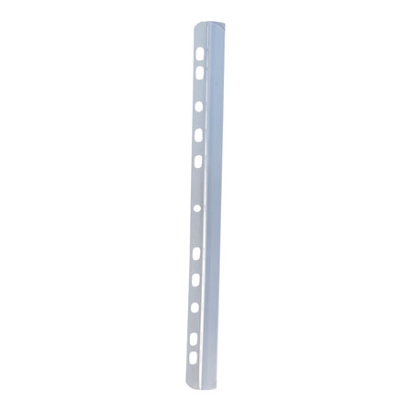 Bronyl Clear plastic rear clamp with universal perforation - 3mm spine