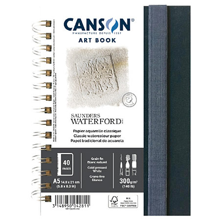 Canson Art Book Saunders Waterford - wire-bound watercolour book