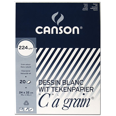 Canson C A Grain Drawing Pad Sheets 4 Formats Schleiper E Shop Express
