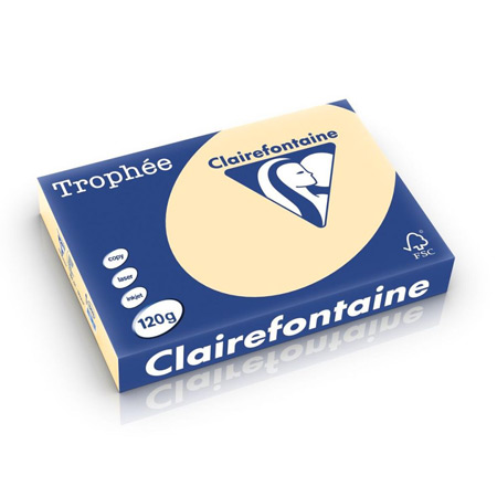 Clairefontaine Trophée - multipurpose paper - A4 - 120g/m² - pack of 250 sheets - gerecyclede verpakking