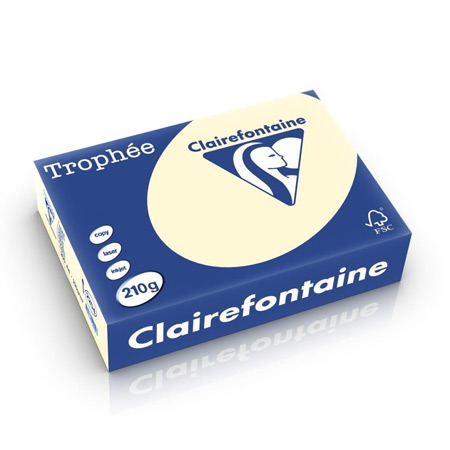 Clairefontaine Trophée - multipurpose paper - A4 - 210g/m² - pack of 250 sheets - gerecyclede verpakking