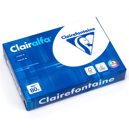 Clairefontaine Clairalfa - multifunctioneel papier - wit 171 CIE