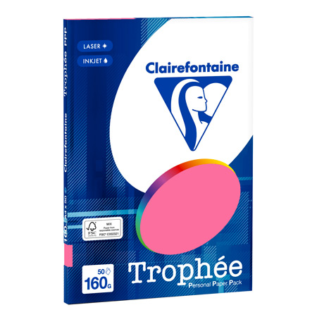 Clairefontaine Trophée - multipurpose paper - A4 - 160g/m² - pack of 50 sheets