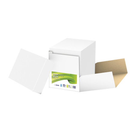 Clairefontaine Evercopy Plus - multifunctioneel papier - A4 - 80g/m² - pack van 2500 vellen - 100% gerecycleerd - wit 95 CIE