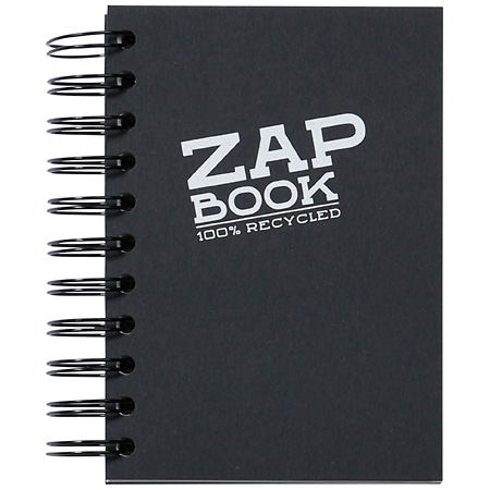 Clairefontaine 1/2 Zap Book - wirebound sketchbook - soft cover