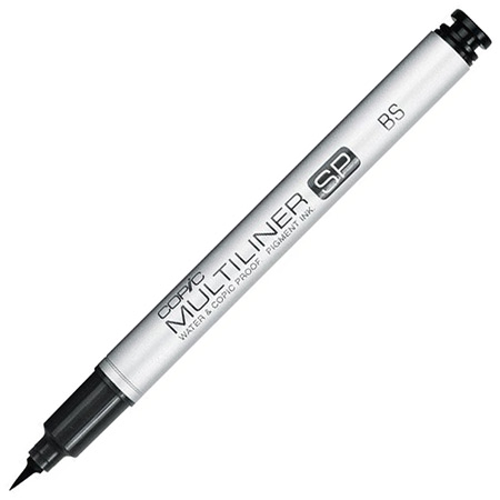 Copic Multiliner SP - stift met gepigmenteerde inkt - penseelpunt - zwart