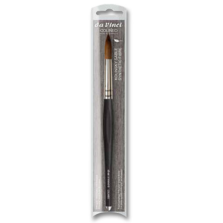 Da Vinci Colineo - brush series 522 - synthetic kolinsky fibres - round - short handle - with ethergraf point - n.12