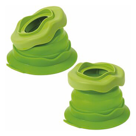 Eberhard Faber Green Winner - water pot - foldable - with suction cup - green