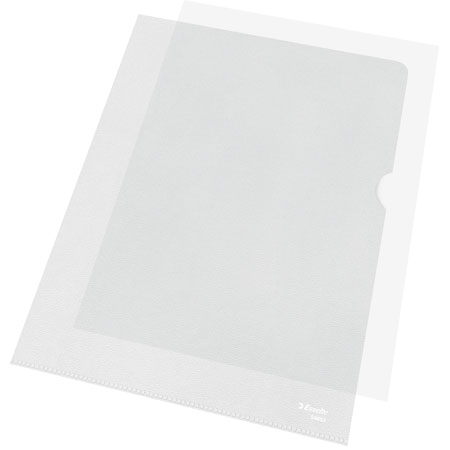 Esselte Copy-Safe - doos met 100 gestructureerde transparante zichtmappen - PP - A4