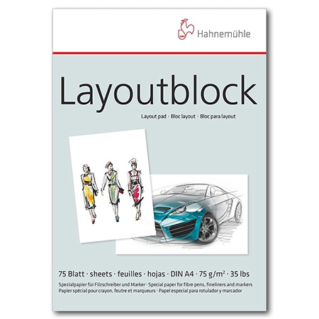 Hahnemuhle Layoutblock - 75 sheets 75g/m²