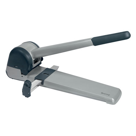 Leitz Heavy Duty 5182 - metal perforator - 25mm capacity (250 paper) - with guide bar