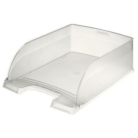 Leitz Plus Jumbo - letter tray - A4 - clear