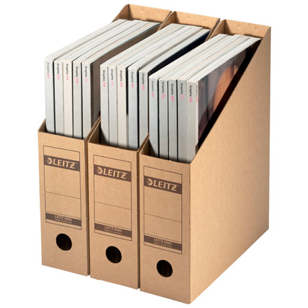 Leitz Premium - tijdschriftenhouder - A4 - bruin