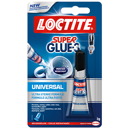Loctite Super Glue-3 Universal - supersterke secondelijm - tube 3gr