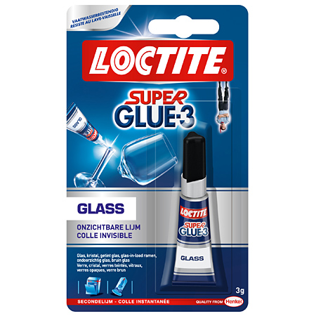 Loctite Super Glue-3 Glass - colle instantanée - pour verre - tube