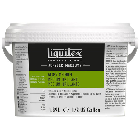 Liquitex Professional - médium brillant - pot 1,89L