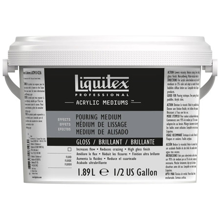 Liquitex Professional - médium de lissage brillant - pot 1,89L