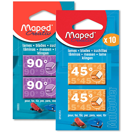 Maped Pack of 10 blades for MatCutter