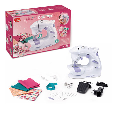 Maped Creativ Atelier Couture - sewing machine with fabric