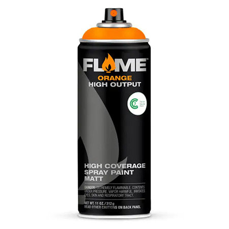 Molotow Flame Orange - acrylic paint - matt - 400ml spray can