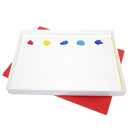 Daler-Rowney Stay-Wet - plastic palette with lid & reservoir paper -  Schleiper - Complete online catalogue