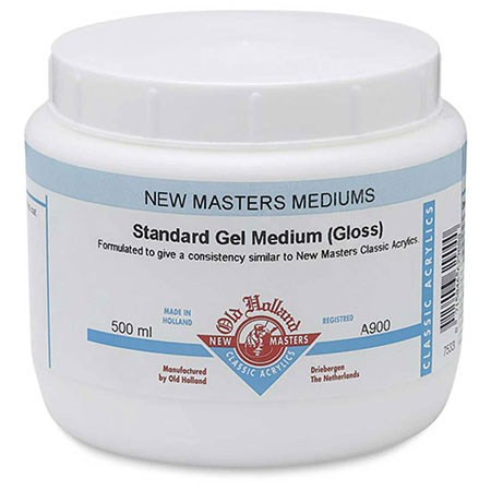 Old Holland New Masters - gelmedium - pot 500ml - glanzend