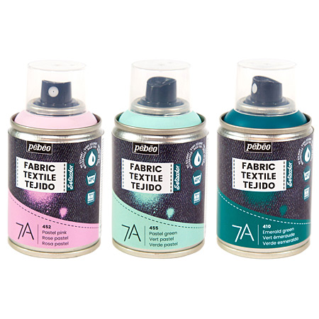 Pébéo 7A Spray - peinture thermofixable pour tissu - aérosol 100ml -  Schleiper - Catalogue online complet