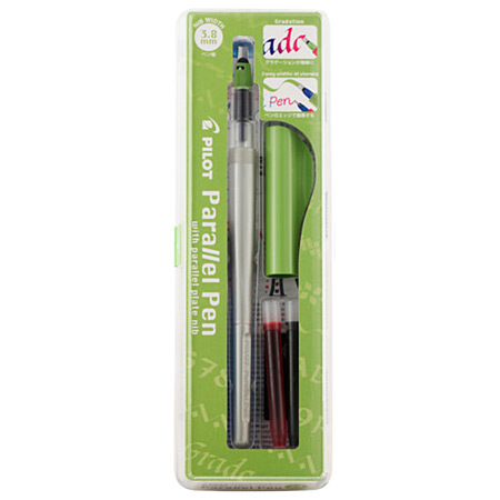 Pilot Parallel Pen - 1 stylo plume, 2 cartouches & 1 convecteur de