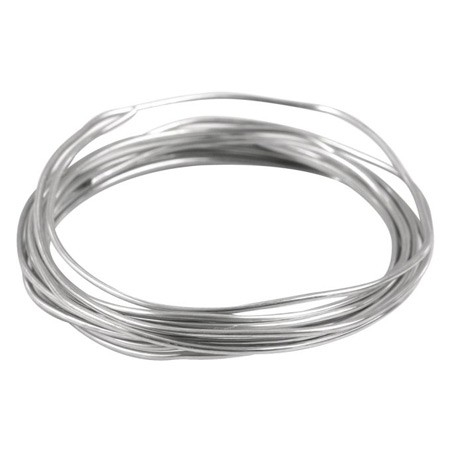 Rayher Flexible aluminium wire - spool 3m - 2mm - silver