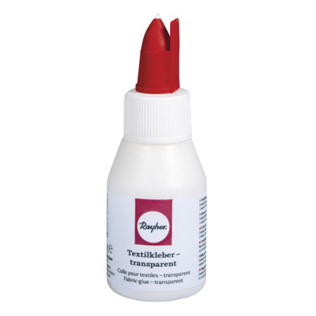 Rayher Glue for textile - closure with 50mm spatula - 53g bottle