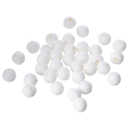 Rayher Bag of cotton wool balls - white