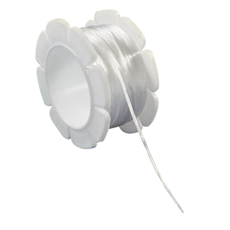 Rayher Fil élastique - bobine 5m - 2mm - blanc