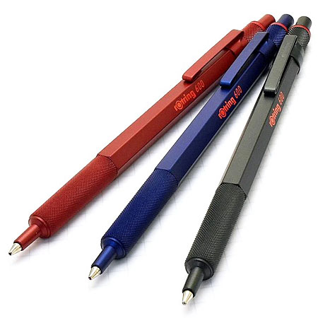 Rotring 600 - stylo-bille rechargeable - pointe moyenne (1mm) - Schleiper -  Catalogue online complet