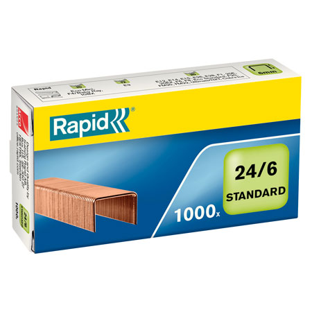 Rapid Standard - box of 1000 staples - 24/6