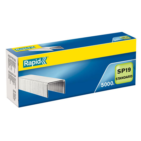 Rapid box of 5000 staples - SP19/6