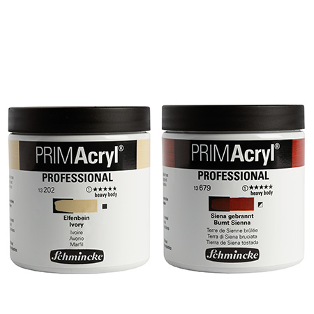 Schmincke PRIMAcryl Professional Heavy Body - acrylique extra-fine - pot 237ml