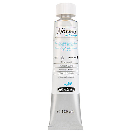 Schmincke Norma Blue - extra-fijne olieverf - waterverdunbaar - tube 120ml