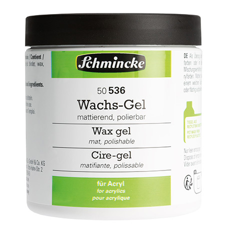 Schmincke Wax Gel - médium gel à base de cire - pot 250ml