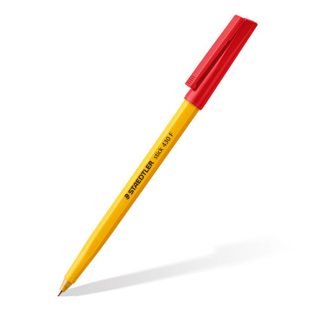 Staedtler Stick - ballpoint pen - fine point - red