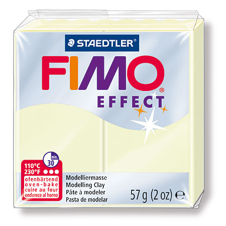 Staedtler Fimo Effect - pâte à modeler à cuire - bloc 56g