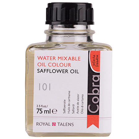 Talens Cobra 101 - huile de carthame - flacon 75ml