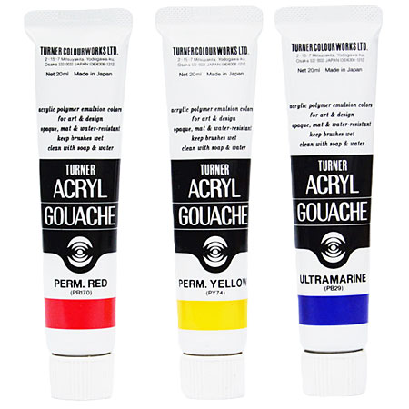 Turner Colour Works Acryl gouache - artist's quality - 20ml tube -  Schleiper - e-shop express