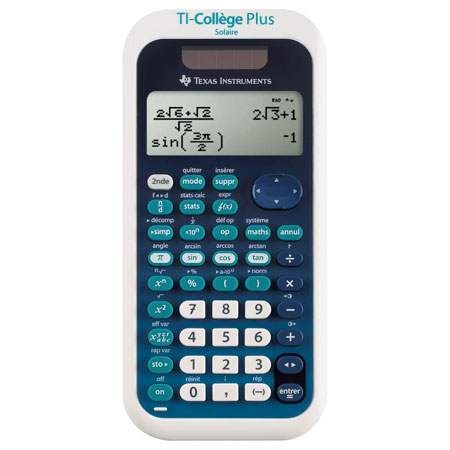 Texas Instruments TI-Collège Plus - wetenschappelijke rekenmachine - solar