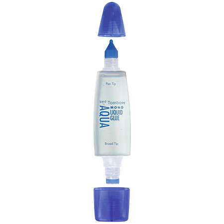 Tombow Mono Liquid Glue Aqua - vloeibare lijm - flacon 50ml - brede punt/precisiepunt