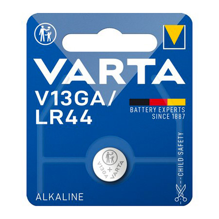 Varta Knoopbatterij- alkalisch - V13GA/LR44