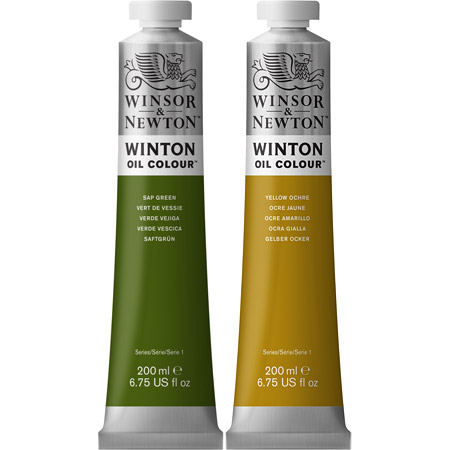 Winsor & Winton 200mL-6.75 Oz (Zinc White Oil Paint) Winton Oil